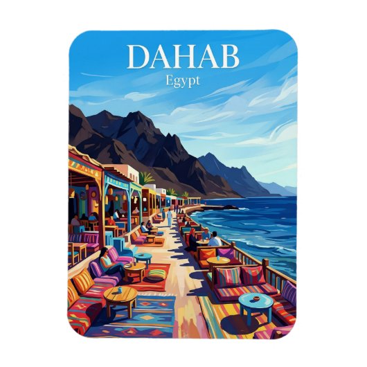 Dahab Egypte Magneet (Verticaal)