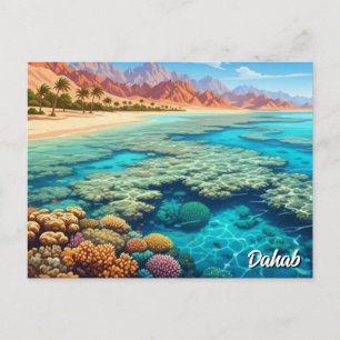 Dahab Egypte Reizen Briefkaart