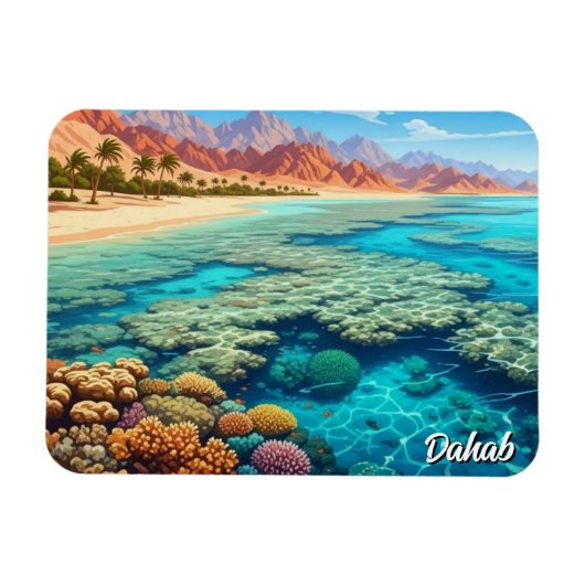 Dahab Egypte Reizen Magneet (Horizontaal)