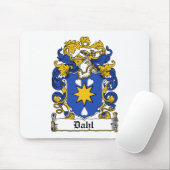 Dahl Family Crest Muismat (Met muis)