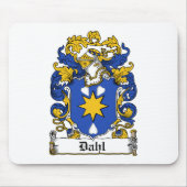 Dahl Family Crest Muismat (Voorkant)