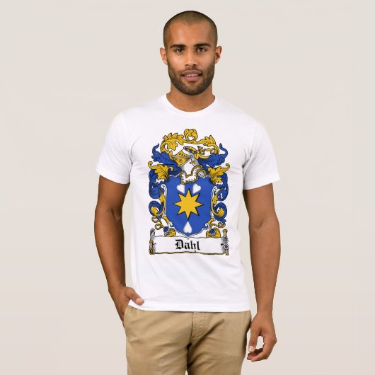 Dahl Family Crest T-shirt (Voorkant volledig)