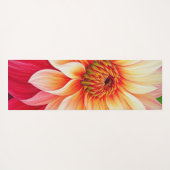 Dahlia Afternoon Yogamat (Achterkant (horizontaal))