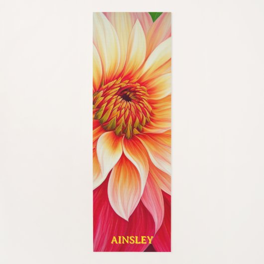 Dahlia Afternoon Yogamat (Voorkant)