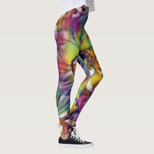 Dahlia Aquarelle Leggings (Rechts)