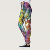 Dahlia Aquarelle Leggings (Links)