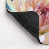 Dahlia B: Geel en zalm — Muismat (Hoek)