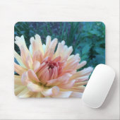 Dahlia B: Geel en zalm — Muismat (Met muis)