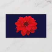 Dahlia, bisschop van Llandaff - Dark Navy Blue Visitekaartje (Achterkant)