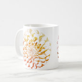 Dahlia bloem klassieke mok (Voorkant links)
