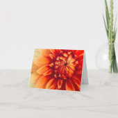 Dahlia Bloem (Verborgen) Kaart (Voorkant)