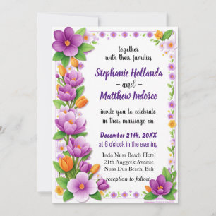 Dahlia Bloemen in het wandtapijt van Liefde en Een Kaart