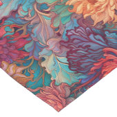 Dahlia Bloemen Tapestry Korte Tafelloper (Hoek)