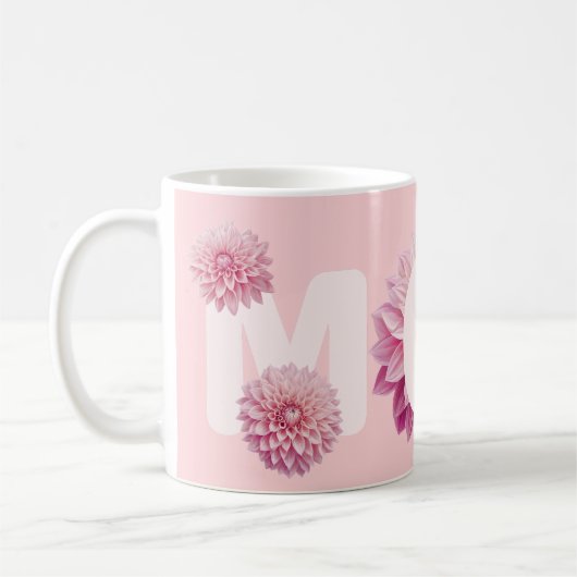 Dahlia Bloemen voor Mam Koffiemok (Links)