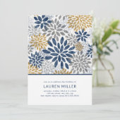 Dahlia Blooms verjaardagsfeest (Staand voorkant)