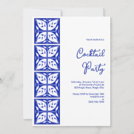 Dahlia Buds gepersonaliseerde feestuitnodiging Kaart