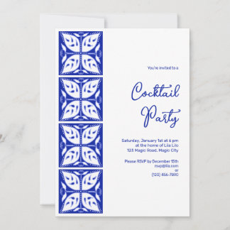 Dahlia Buds gepersonaliseerde feestuitnodiging Kaart