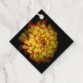 Dahlia-cadeautags Bedankjes Labels