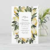 Dahlia - Citrus Citrus Tropical Fruit Garden Kaart (Staand voorkant)