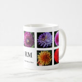 Dahlia Collage #1 Mok (Voorkant rechts)