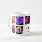 Dahlia Collage #1 Mok (Voorkant links)