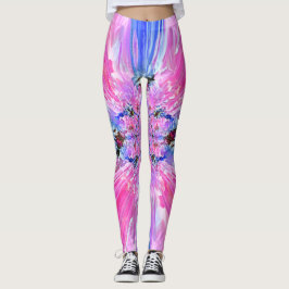 Dahlia Colour Spray Leggings