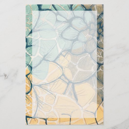 Dahlia Dance I Briefpapier (Voorkant)