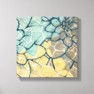 Dahlia Dance I Canvas Afdruk