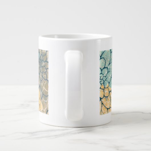 Dahlia Dance I Grote Koffiekop (Achterkant)