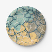 Dahlia Dance I Papieren Bordje (Voorkant)