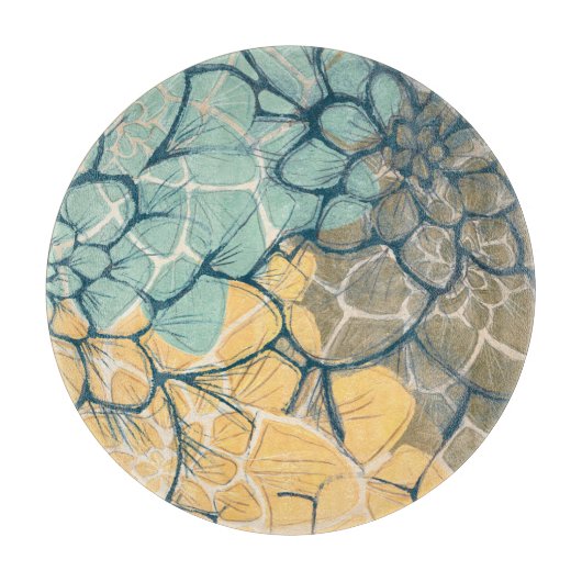 Dahlia Dance I Snijplank (Voorkant)