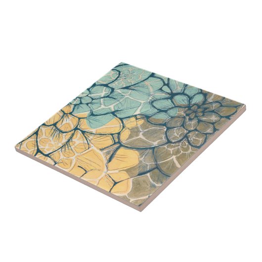 Dahlia Dance I Tegeltje (Zijkant)