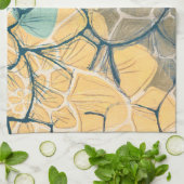 Dahlia Dance I Theedoek (Gevouwen)