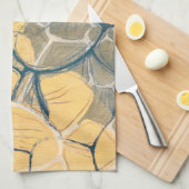 Dahlia Dance I Theedoek (Quarter Fold)