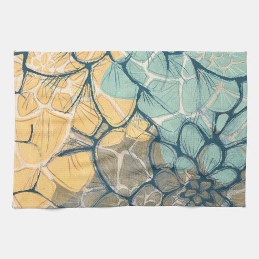 Dahlia Dance I Theedoek (Horizontaal)