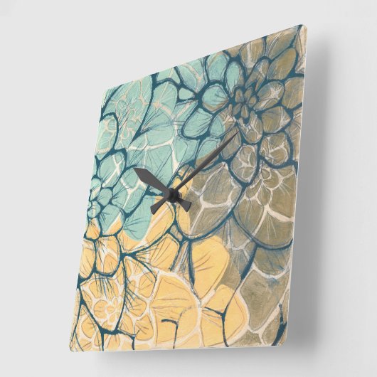 Dahlia Dance I Vierkante Klok (Hoek)