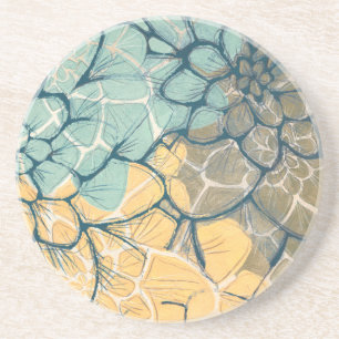 Dahlia Dance I Zandsteen Onderzetter