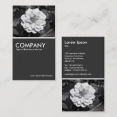 Dahlia 'David Howard' - 80pc Gray Visitekaartje (Voorkant / Achterkant)