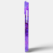 Dahlia Delight in Beauful Blues Phone Case (Achterkant / Links)