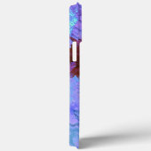 Dahlia Delight in Beauful Blues Phone Case (Achterkant / Rechts)