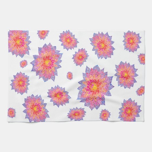 Dahlia Dish Towel Theedoek (Horizontaal)