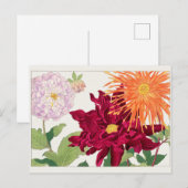 Dahlia door Tanigami Konan Briefkaart (Voorkant / Achterkant)
