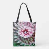 Dahlia draai..... tote bag (Achterkant)