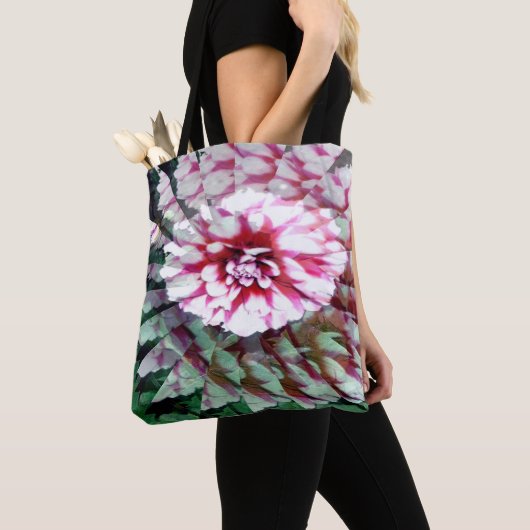 Dahlia draai..... tote bag (Dichtbij)