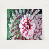 Dahlia draai..... wandkleed (Voorkant (horizontaal))