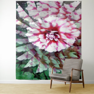 Dahlia draai..... wandkleed