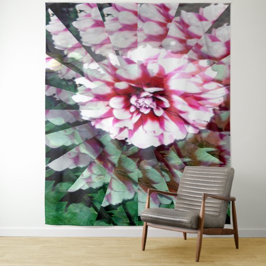 Dahlia draai..... wandkleed (In situ)