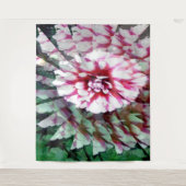 Dahlia draai..... wandkleed (Voorkant)