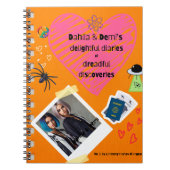 Dahlia en Demi Notitieboek (Voorkant)