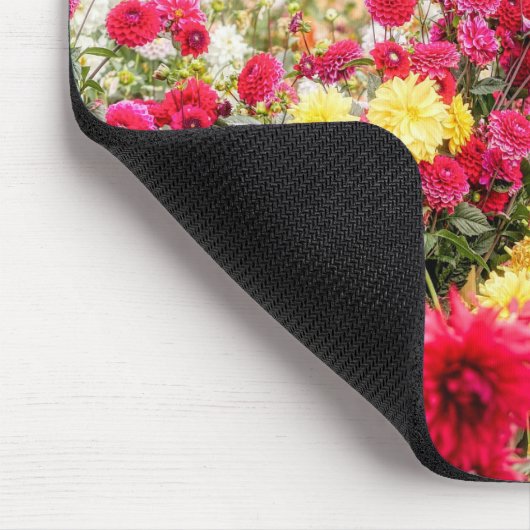 Dahlia Field Mousepad Muismat (Hoek)